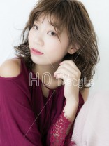 大人可愛いミディアムヘア♪