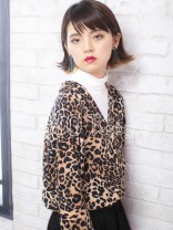 インナーカラーボブ